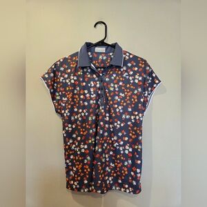 CALLAWAY Opti-Dri Floral Golf Polo